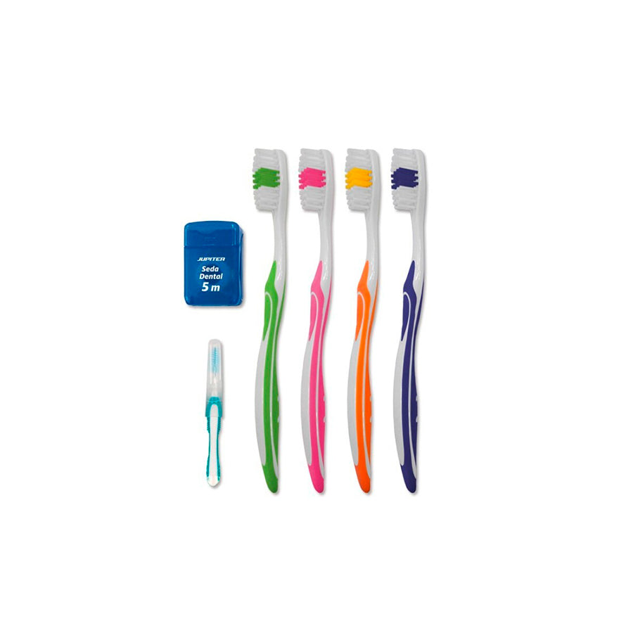 Escova de Dentes e Fio Dentário 5 m