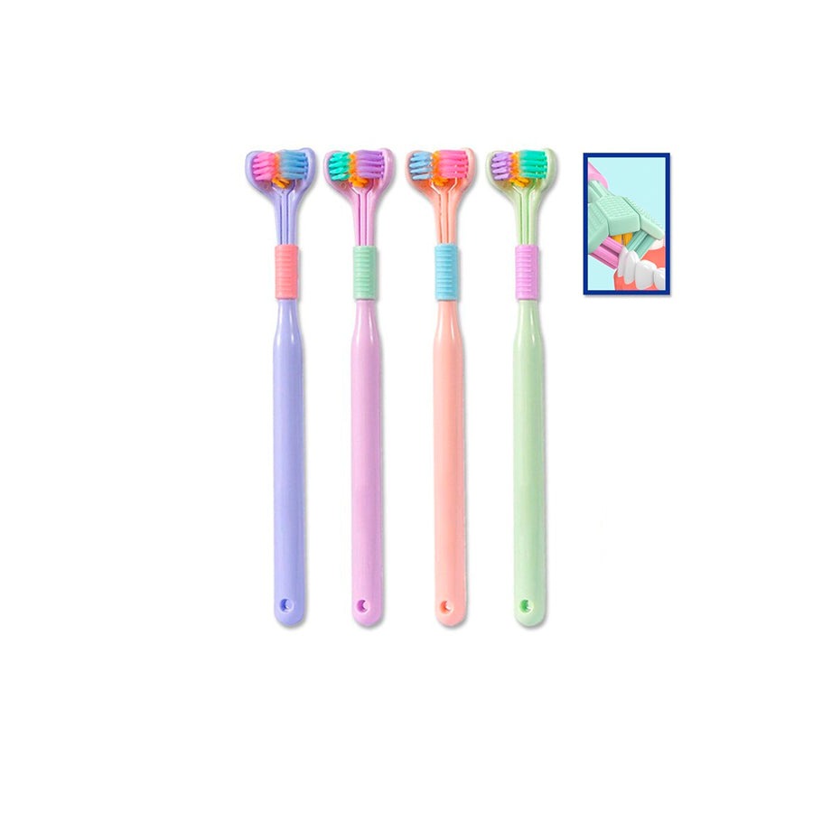 Escova de Dentes Tripla