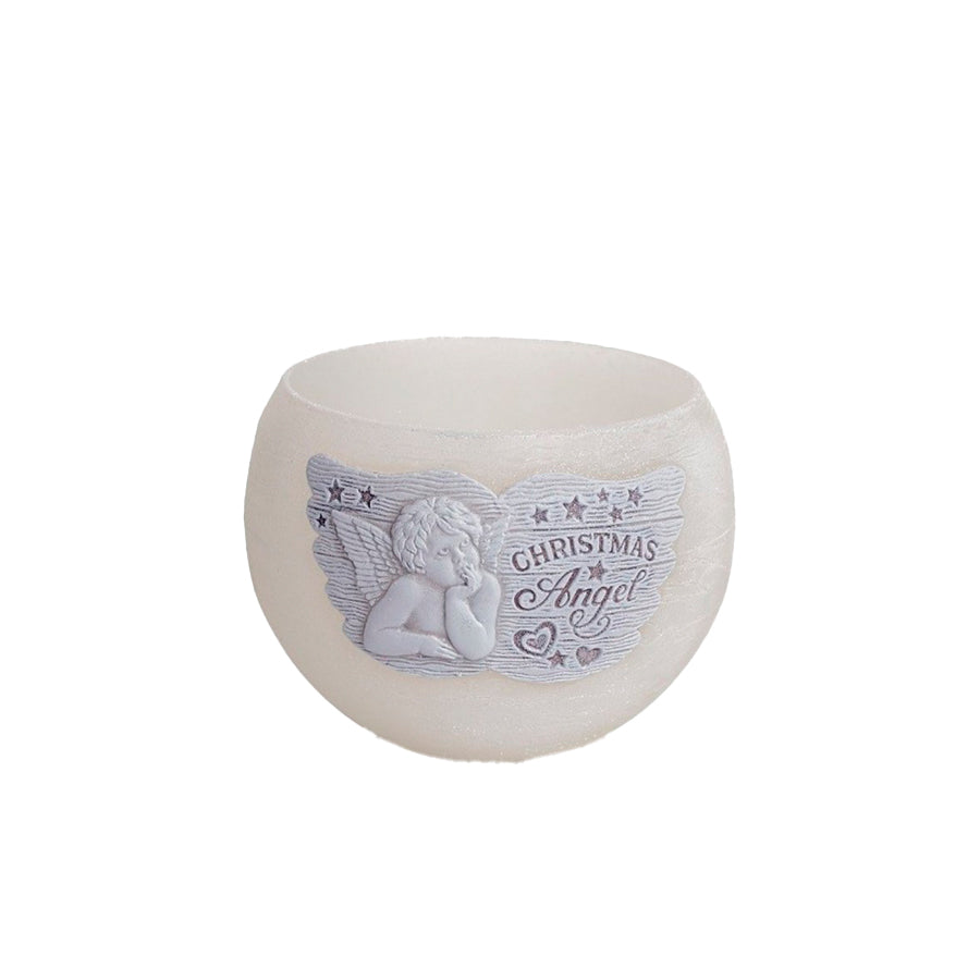 Vela Redonda Angel Wings 12 cm
