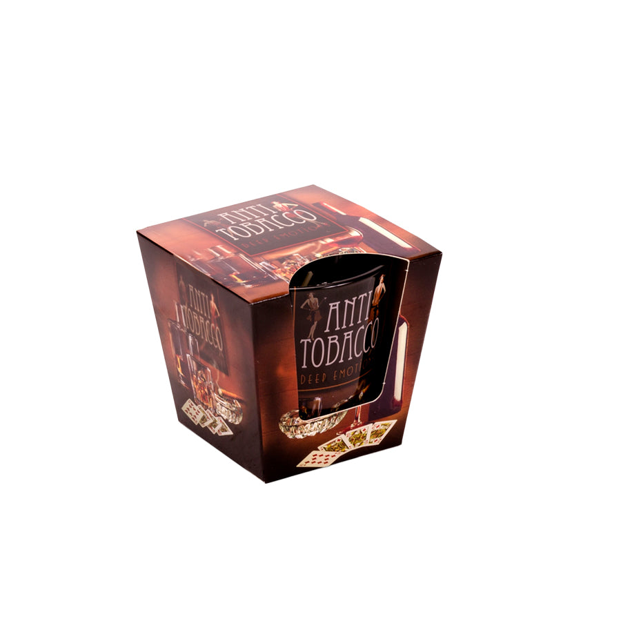 Vela Copo Vidro Anti Tabaco 115 gr