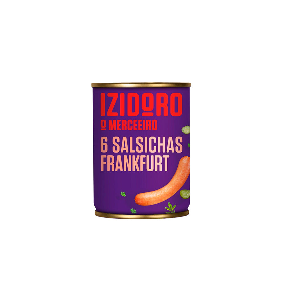 Izidoro Salsichas Frankfurt 6 un 240 gr
