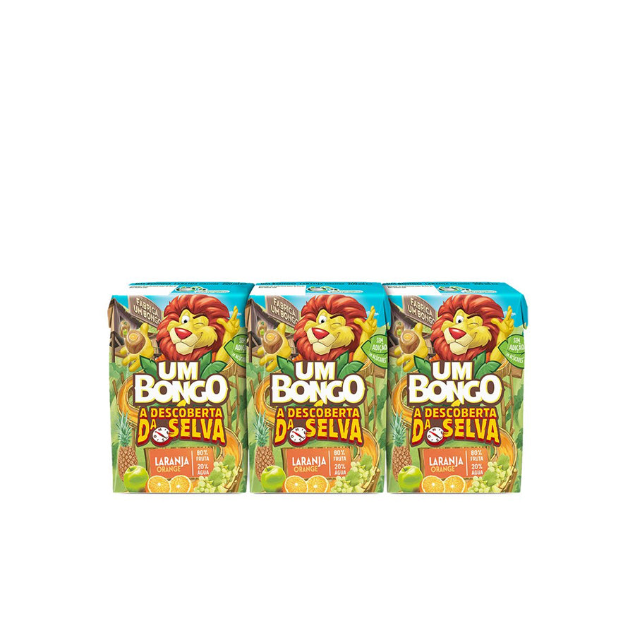 Bongo Laranja 3 x 200 ml