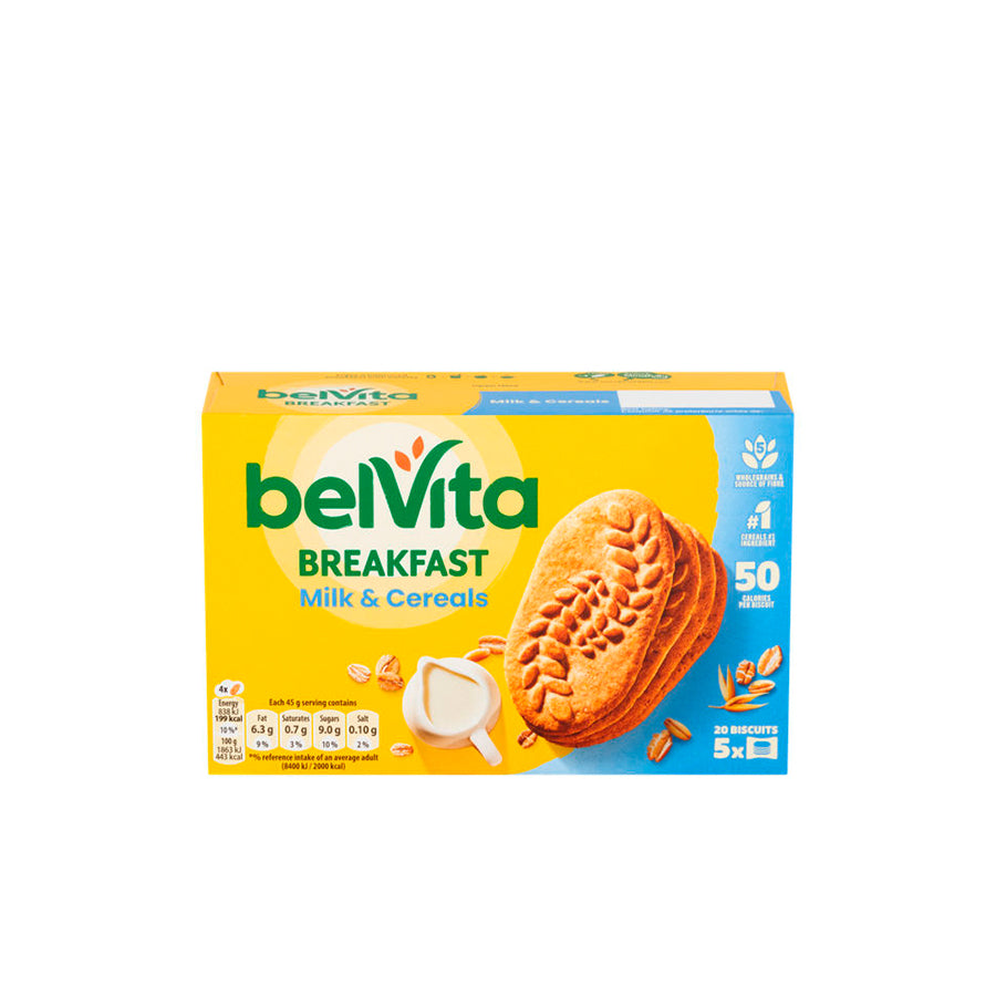 Belvita Bolachas Cereais e Leite 225 gr