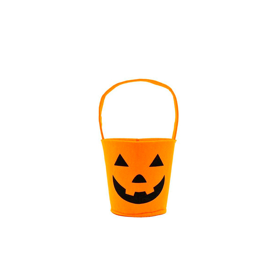 Halloween Balde Abóbora 13 cm