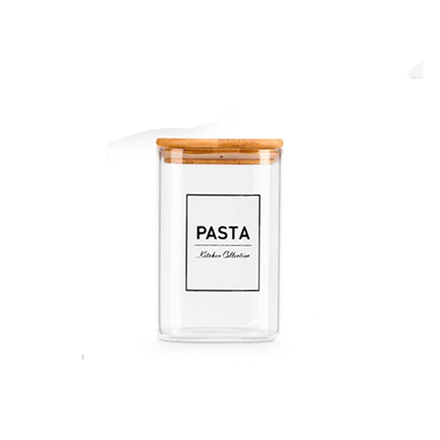 Frasco de Massa com Tampa de Bambu 1,2 L