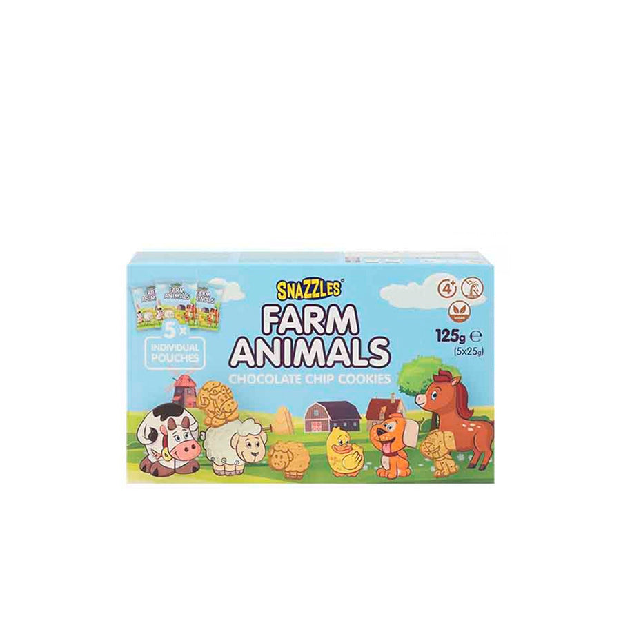 Snazzles Bolachas Animais da Quinta 5 x 25 gr