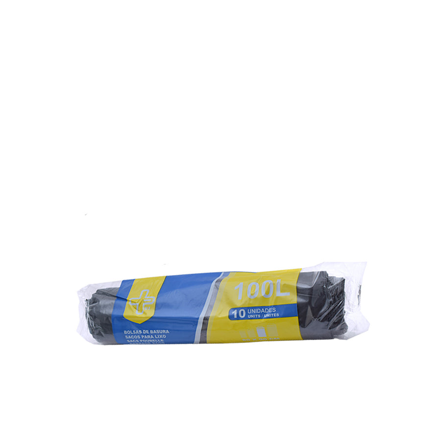 Pack 10 Sacos do Lixo 100 L