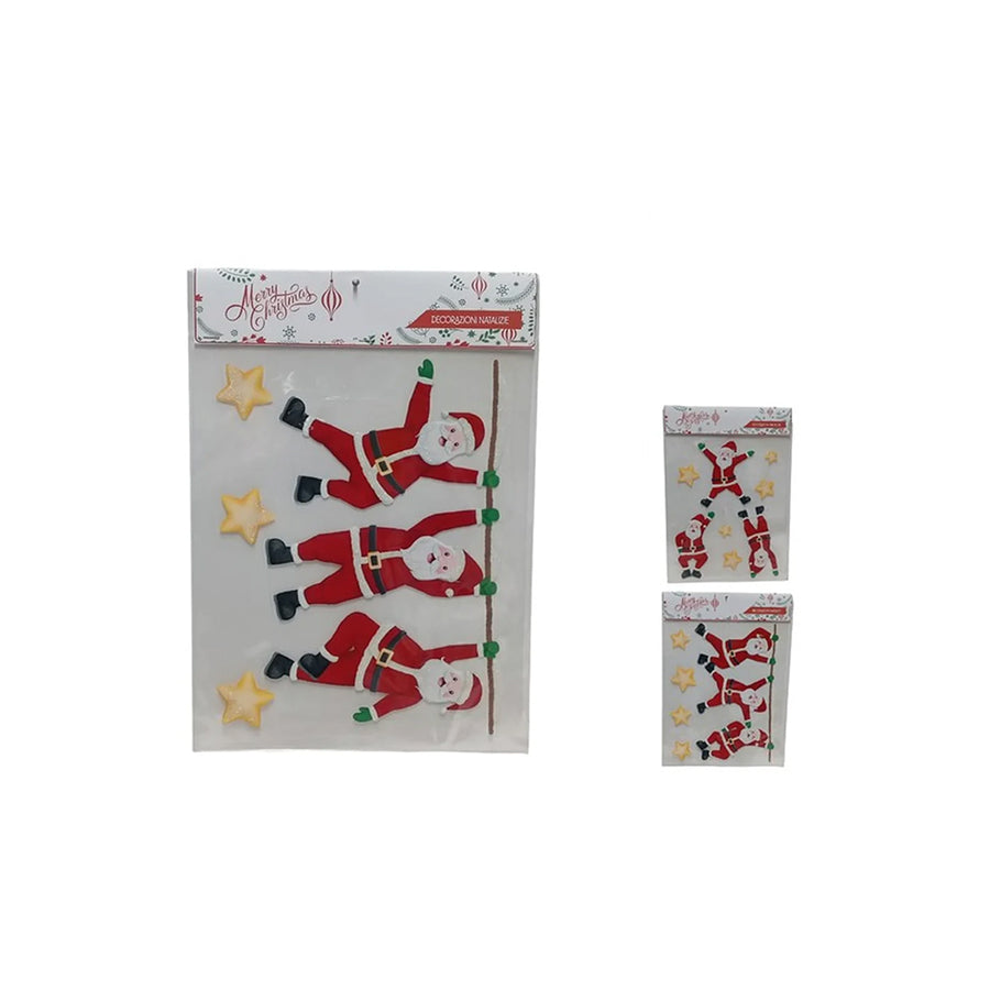 Autocolantes de Vidro Pai Natal