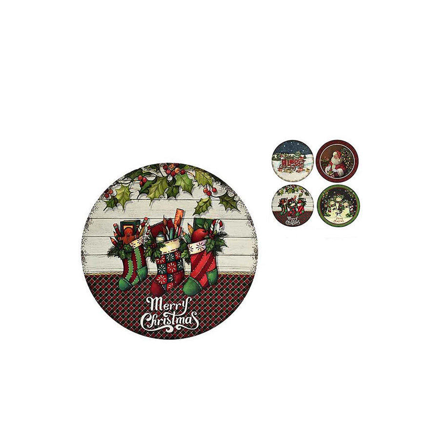 Prato Decorativo Natalício 33 cm