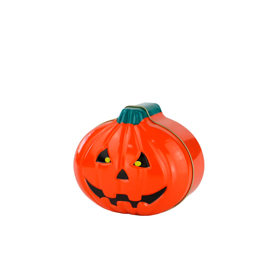 Halloween Caixa Abóbora Lata 12 cm