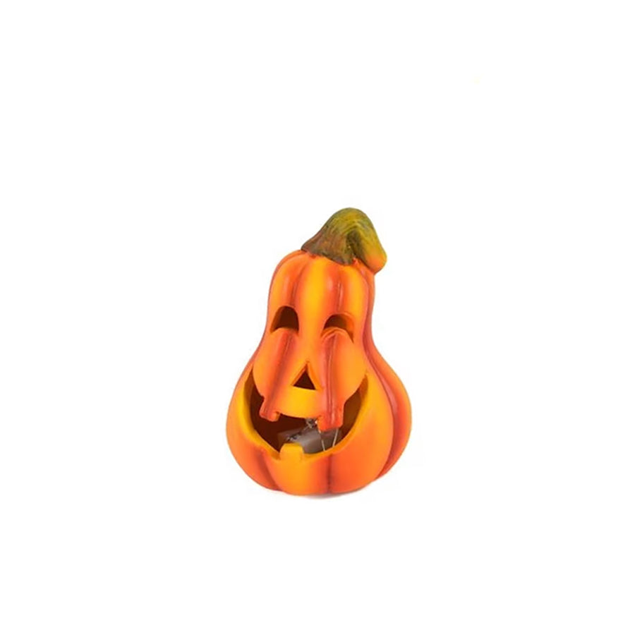 Halloween Abóbora com Luz 7 cm
