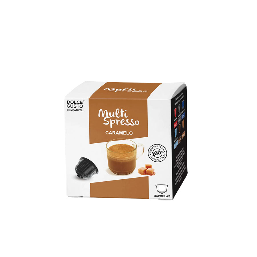 Multispresso Caramelo Cápsulas Compatível Dolce Gusto 6 un