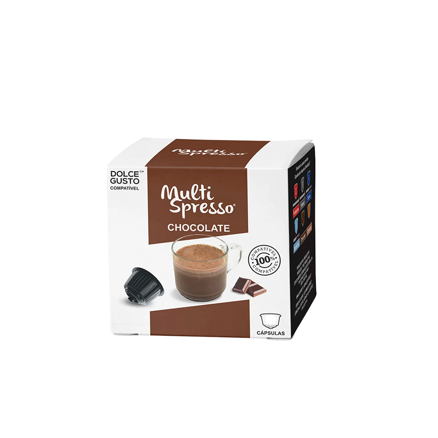 Multispresso Chocolate Cápsulas Compatível Dolce Gusto 6 un