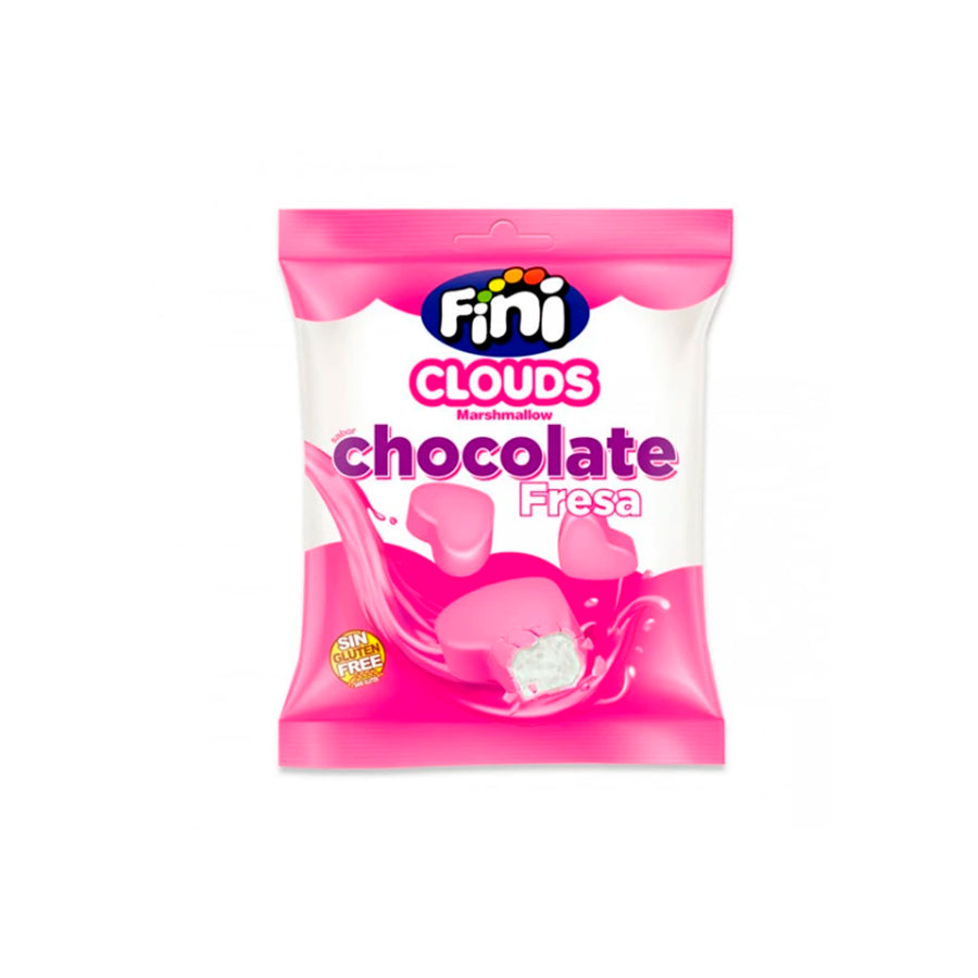 Fini Marshmallow Clouds Chocolate Morango 80 gr