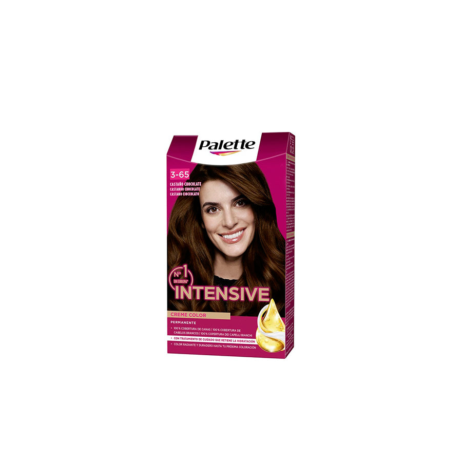 Palette Coloração Permanente Intensive Castanho Chocolate N3.65