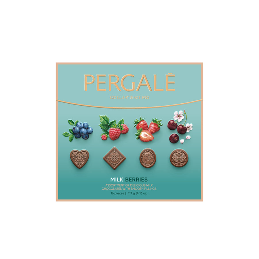 Pergalé Bombons Frutos Vermelhos 117 gr