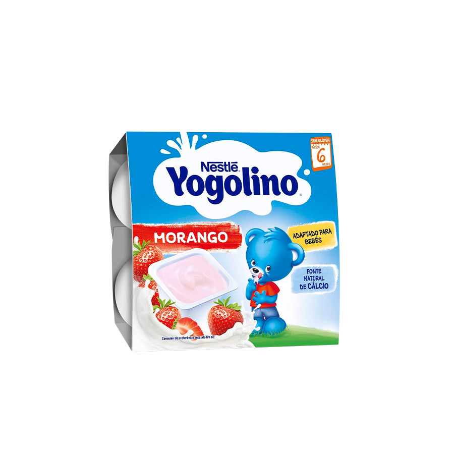 Nestlé Yogolino Morango 4 x 100 gr