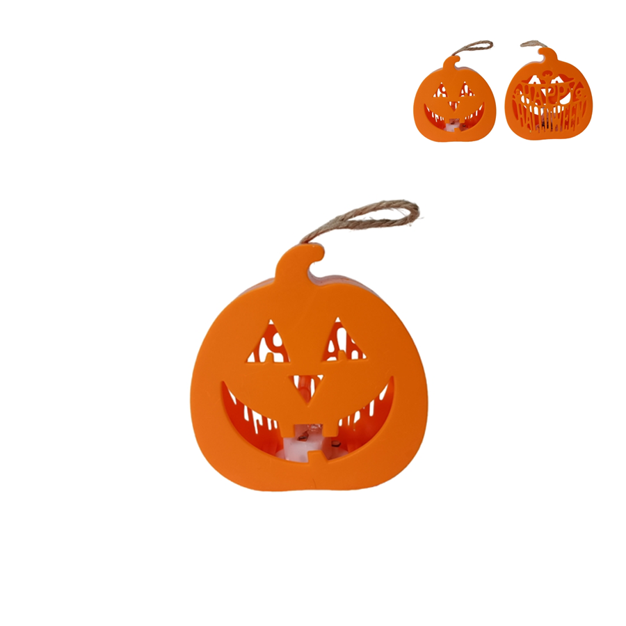 Abóbora Halloween com Luz