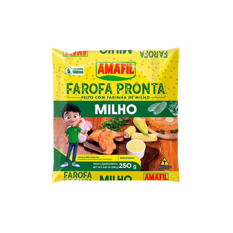 Amafil Farofa de Milho 250 gr
