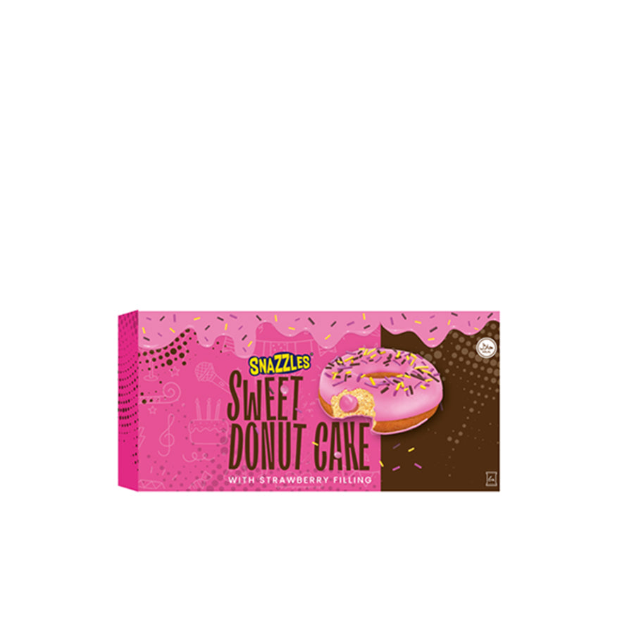 Snazzles Donut com Recheio de Morango 240 gr