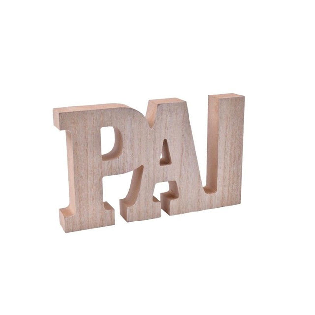 Placa Decorativa Dia do Pai 19,8x12cm