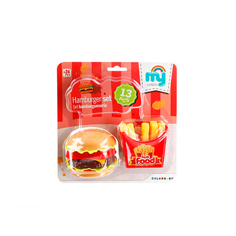 Hambúrguer com Batatas