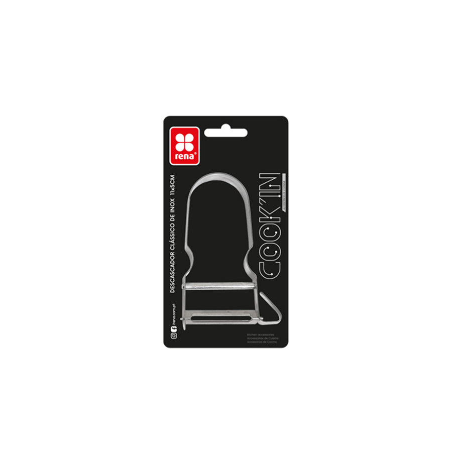 Descascador Clássico Inox 11 x 5 cm