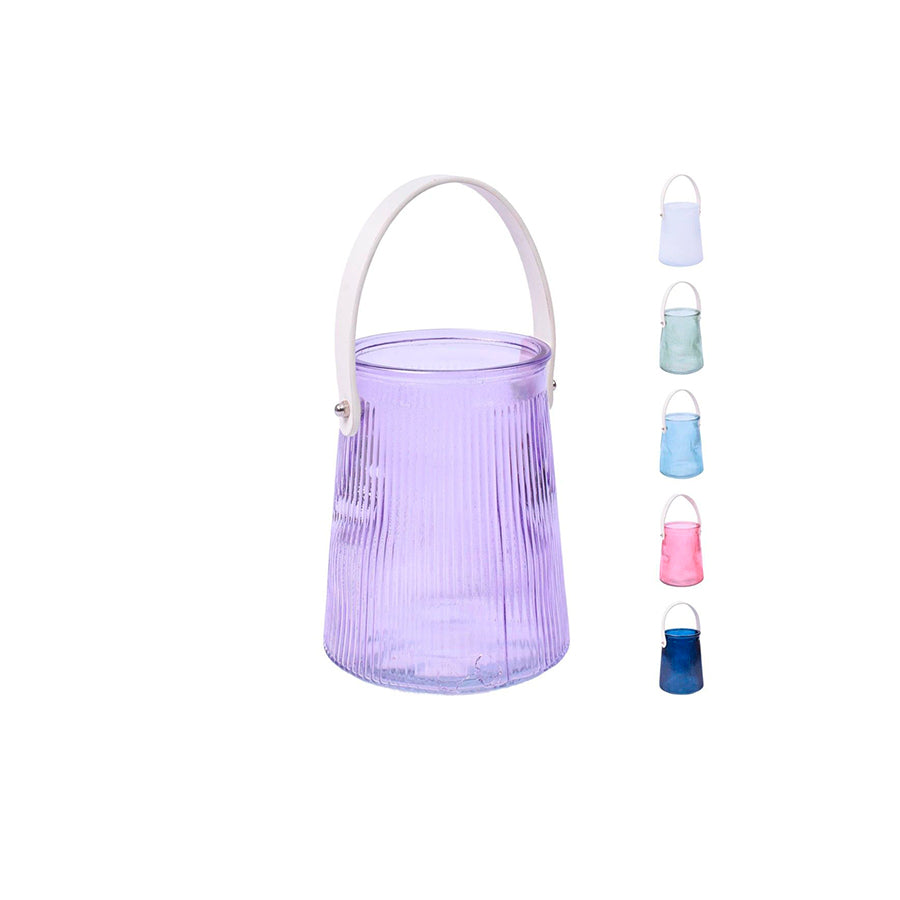 Porta Velas de Vidro 13 x 16 cm