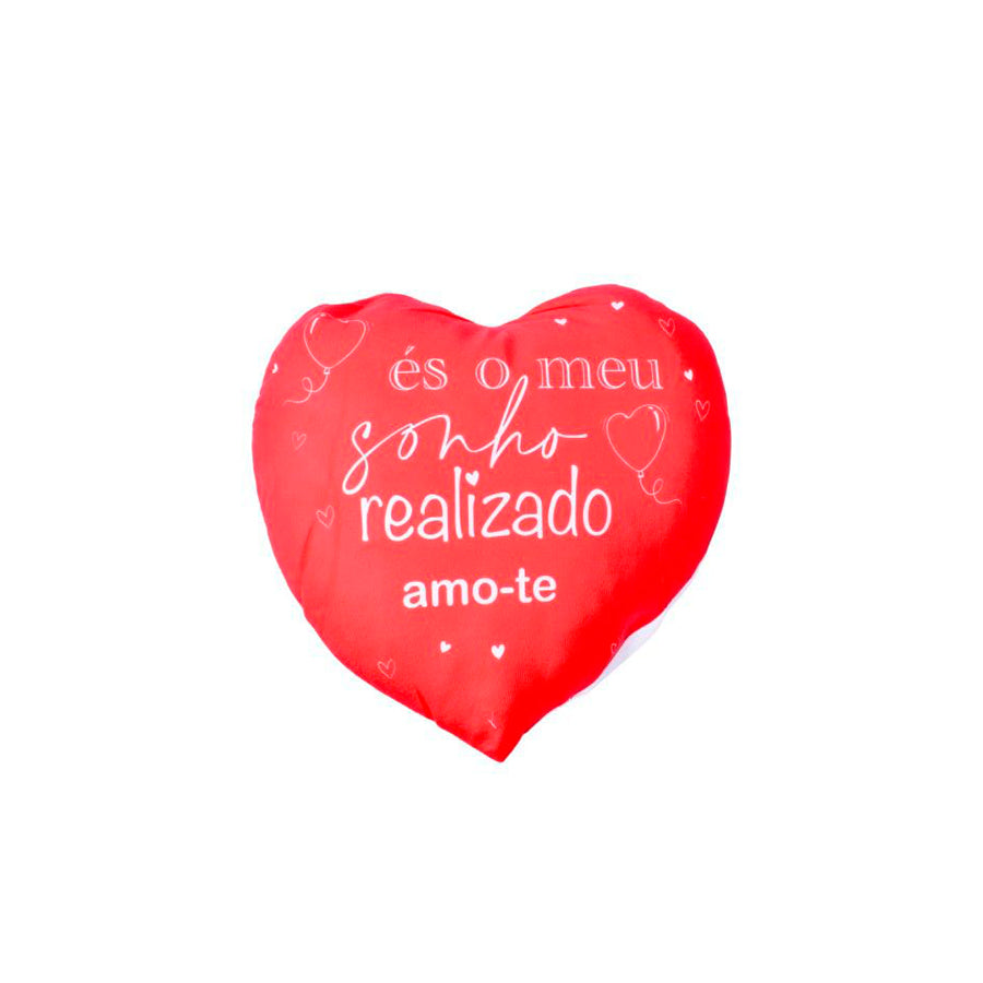 Almofada Coração 32 x 25 cm