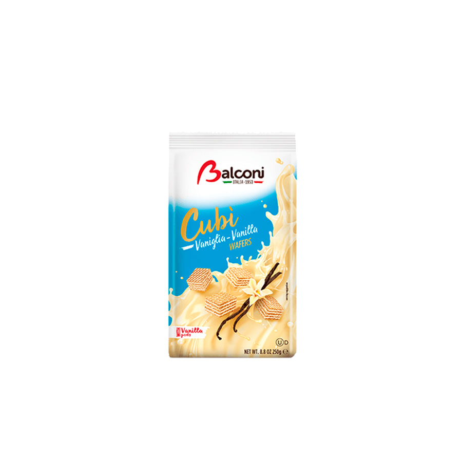 Balconi Bolachas Cubos Baunilha 250 gr