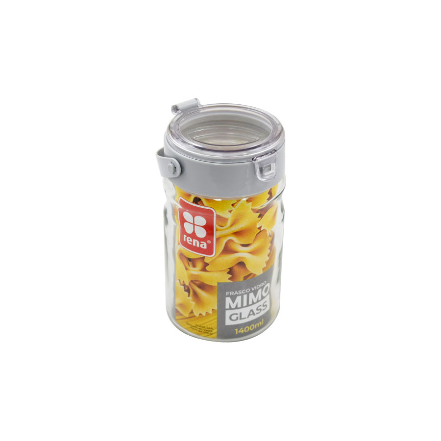 Rena Frasco de Vidro com Pega 1400 ml