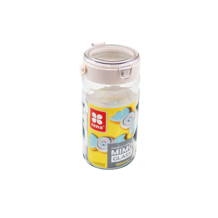 Rena Frasco de Vidro com Pega 1800 ml