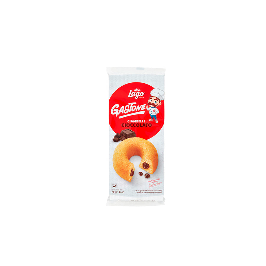 Lago Bolos Ciambella Cioccolate com Recheio de Chocolate 240 gr