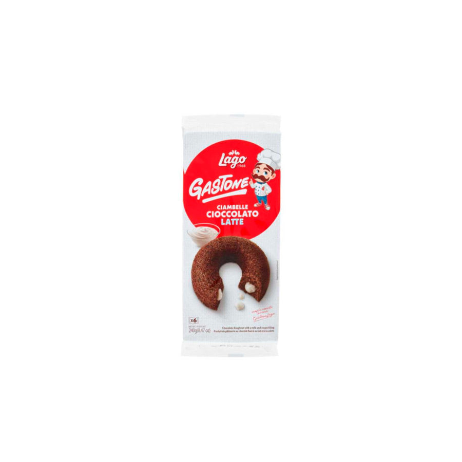Lago Bolos Ciambelle Cioccolate com Recheio de Creme de Leite 240 gr