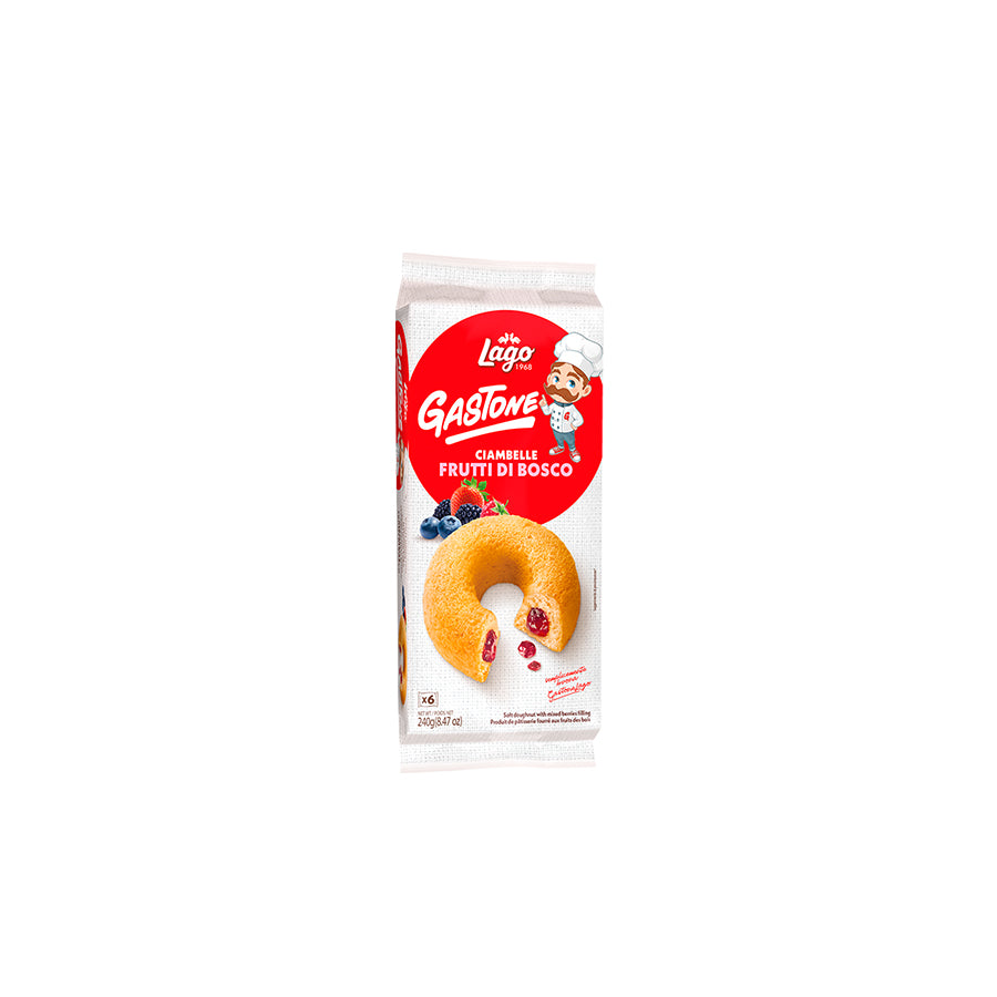 Lago Bolos Ciambelle com Recheio de Frutos do Bosque 240 gr