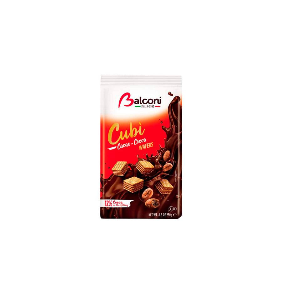 Balconi Bolachas Cubos Cacau 250 gr