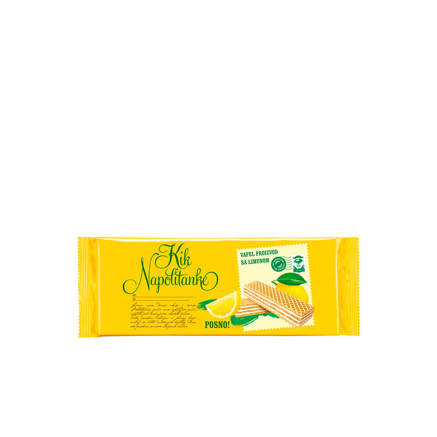 Kik Bolacha Waffer Limão 100 gr