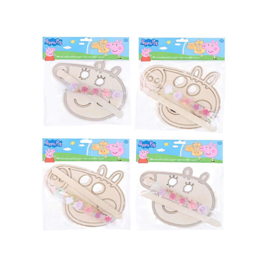Peppa Pig Máscara de Colorir