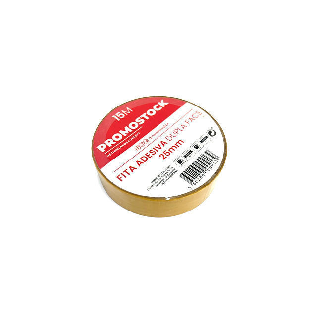 Fita Adesiva Dupla Face 25mm 15M