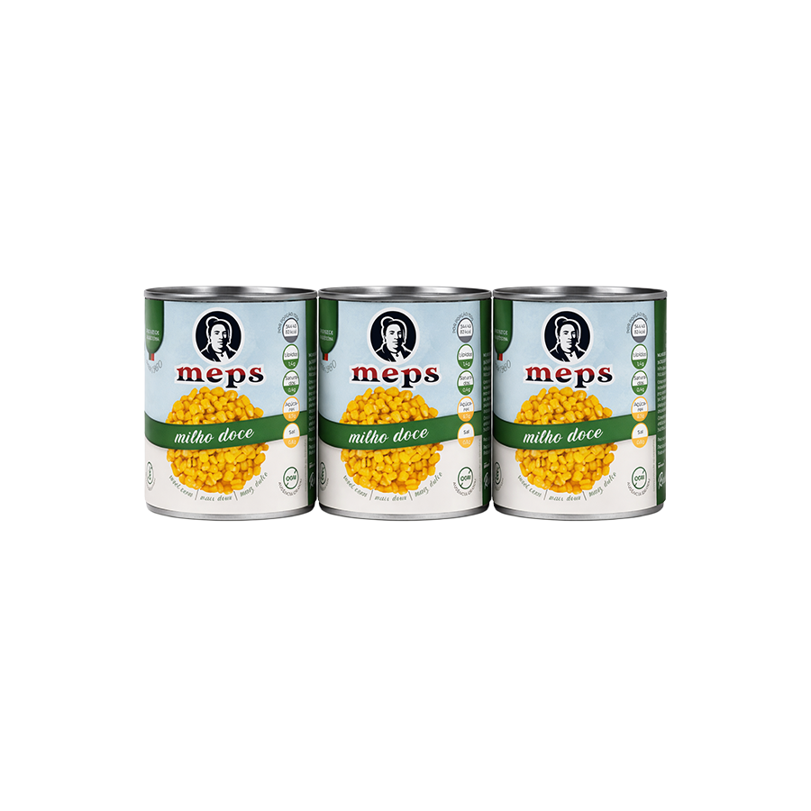 Pack 3 Milho Doce 150 gr MEPS