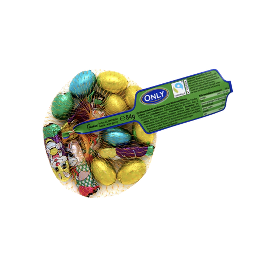 Only Rede Ovos Coelho da Páscoa 84 g