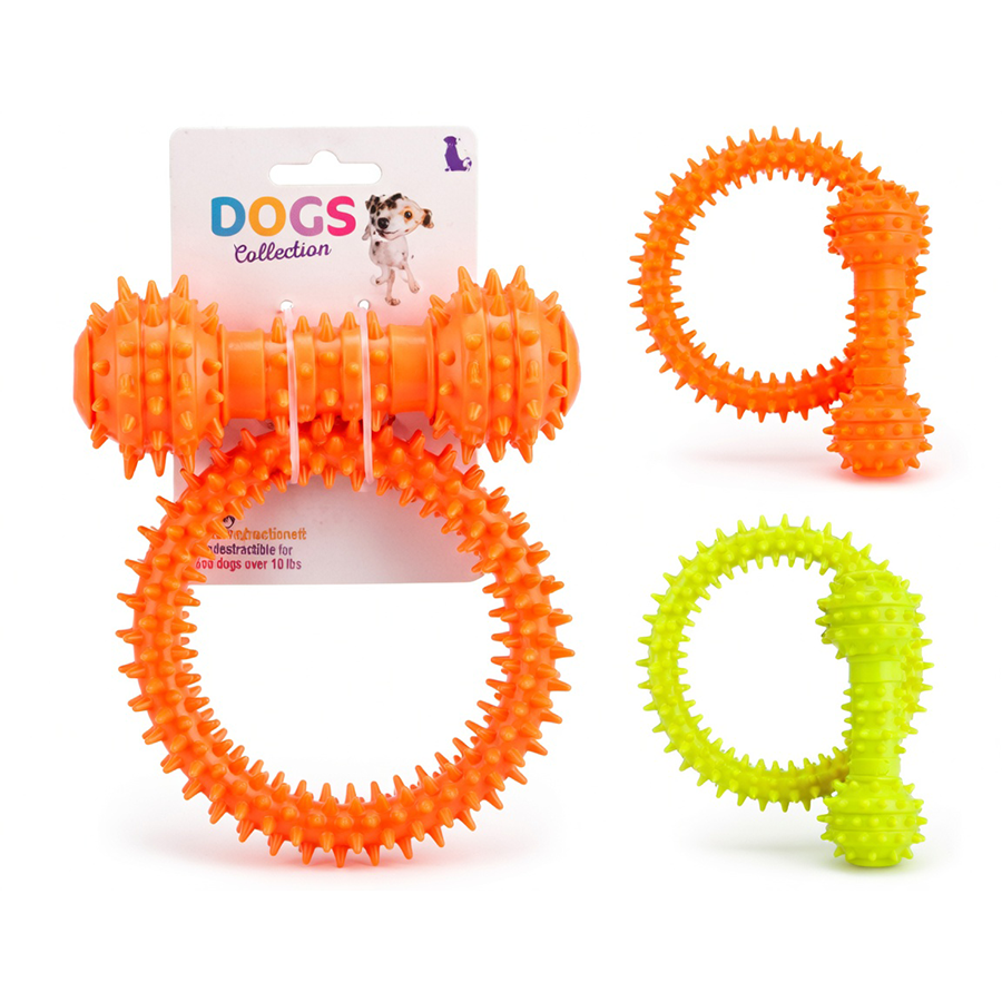 Conjunto 2 Brinquedos para Cão em Borracha