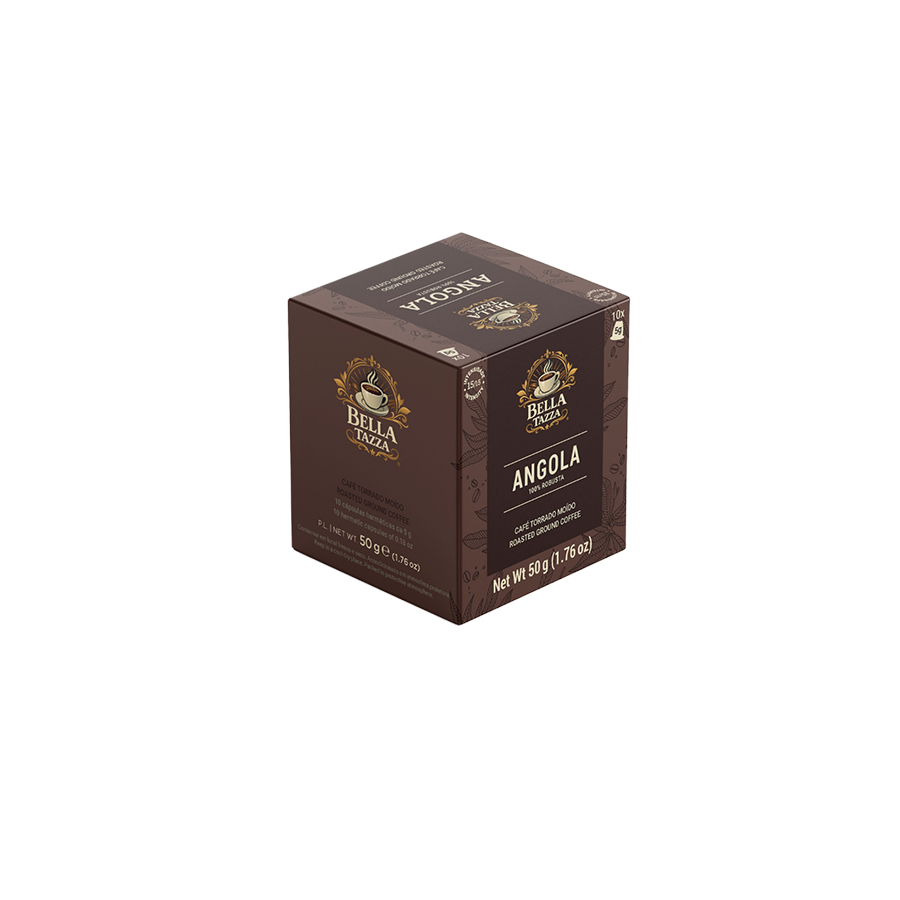 Bella Tazza Cápsulas de Café Angola Compatível Nespresso 10 un