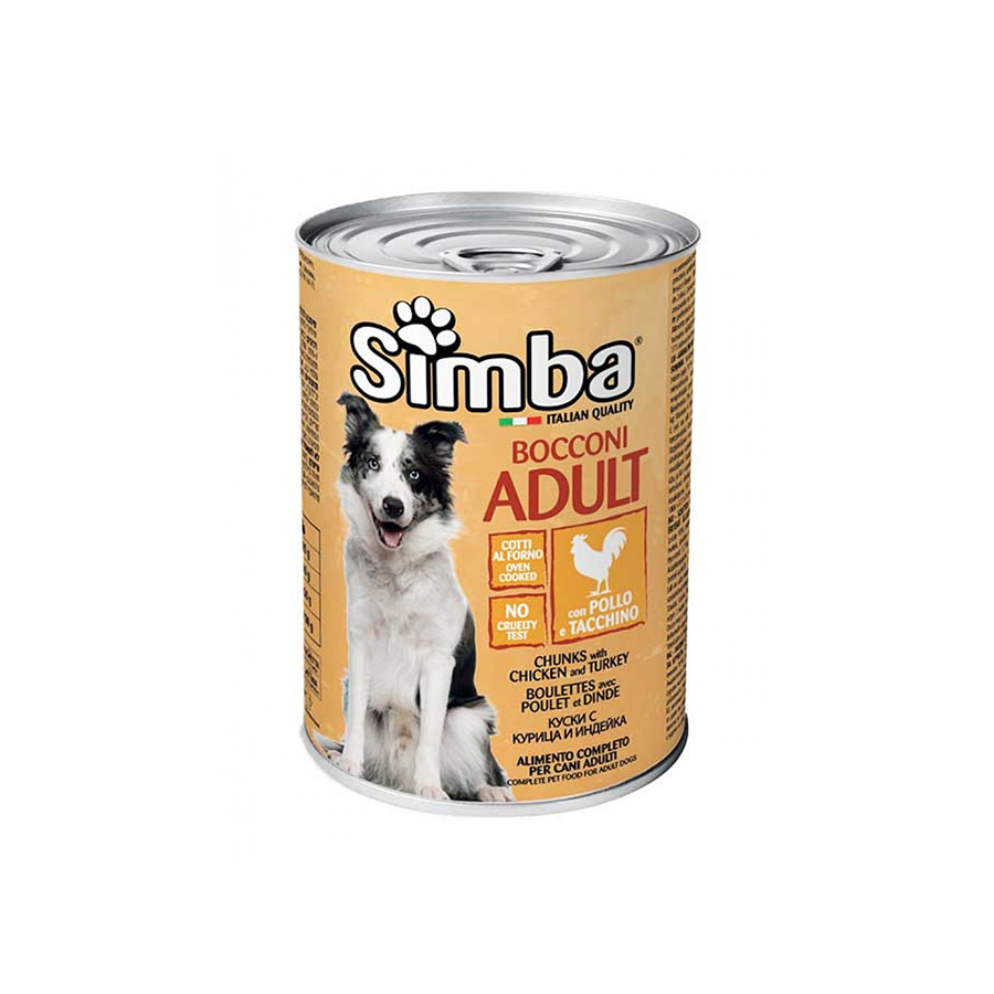 Simba Comida Húmida para Cão - Frango e Perú 415 gr