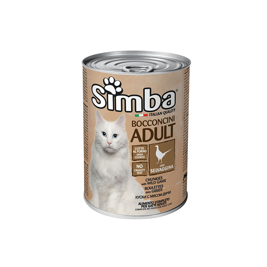 Simba Comida Húmida para Gato - Carne de Caça 415 gr