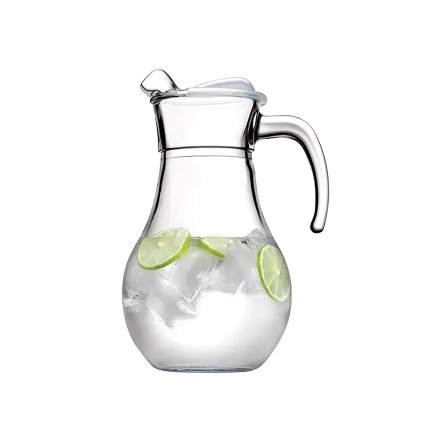 Jarro de Vidro 1800 ml com Tampa