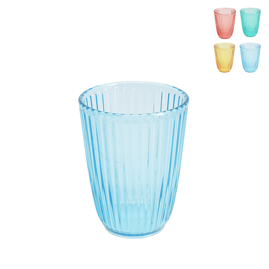 Copo Colorido em Melamina 300 ml