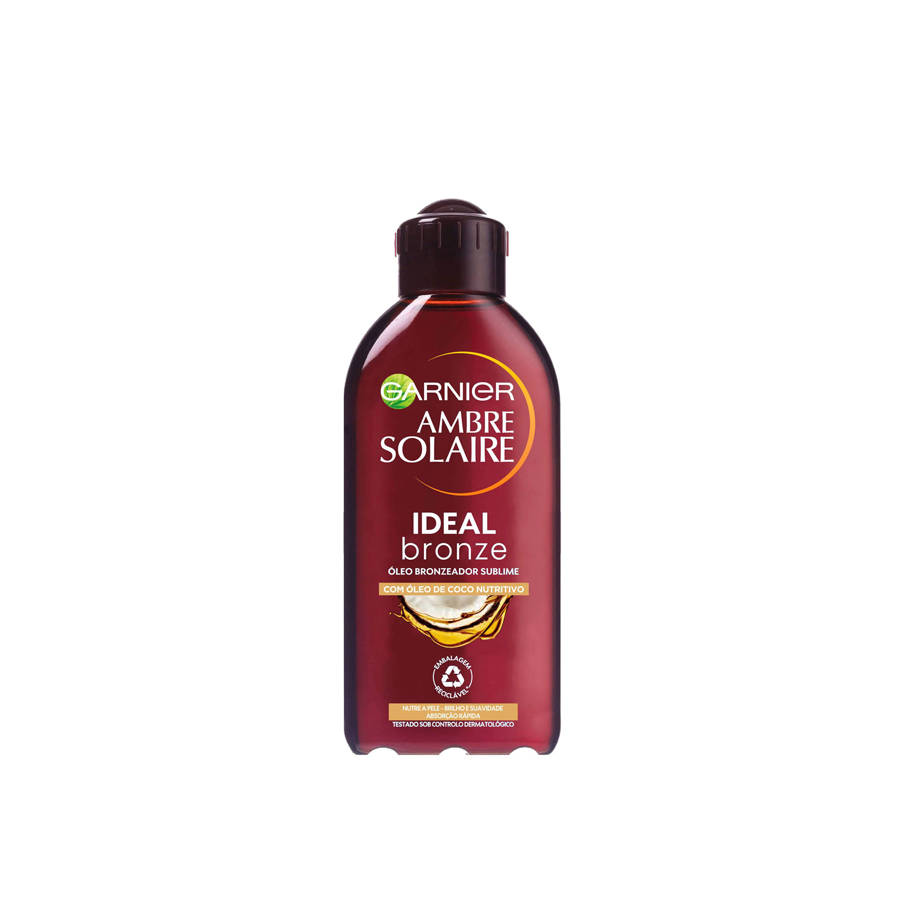 Bronzeador Garnier Ambre Solaire Óleo de Côco 200 ml