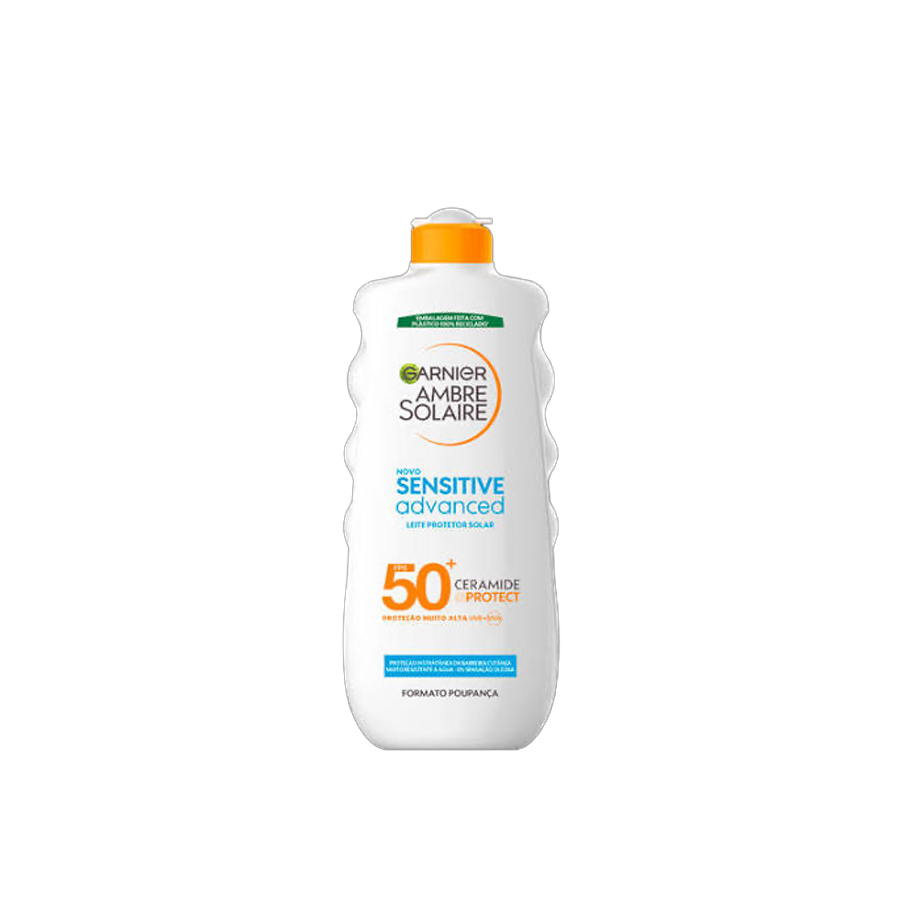 Protetor Solar Garnier Sensitive Ambre Solaire F50+ 400 ml