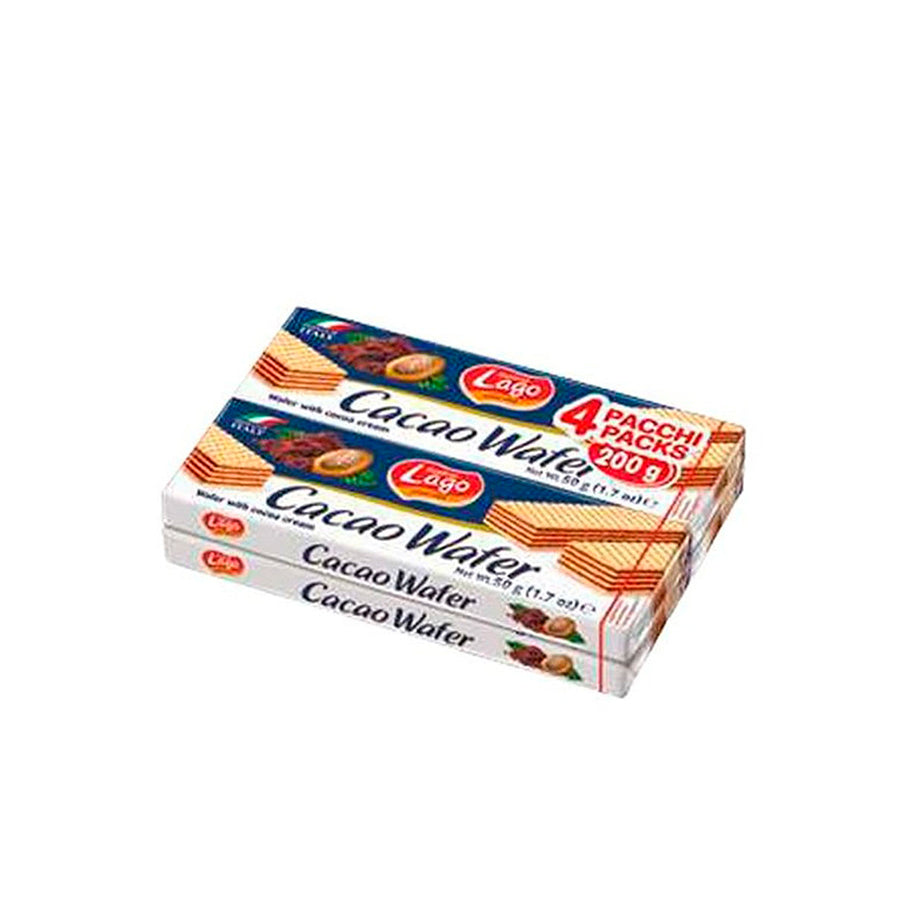 Lago Wafer Cacau 4 x 50 gr